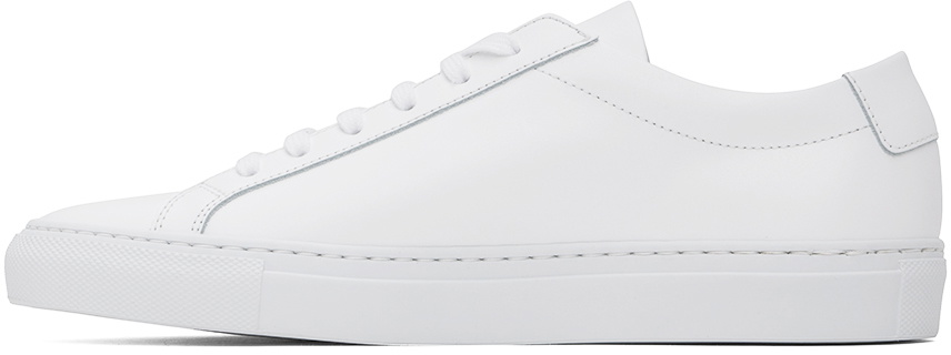 Common Projects White Achilles Low Sneakers