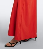Christopher Esber Orbit gathered cutout maxi dress