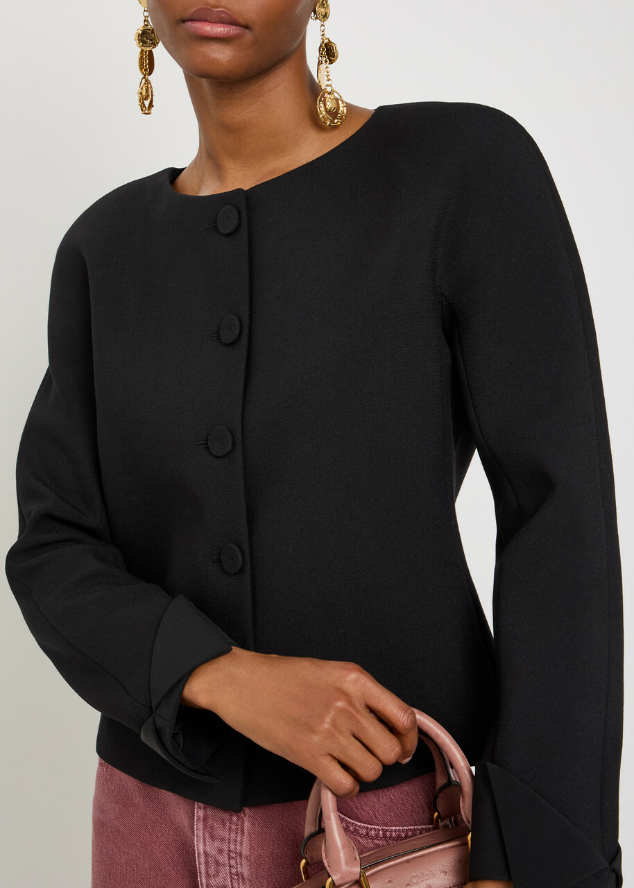Chloe Wool top Black
