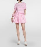 Patou Logo striped cotton T-shirt