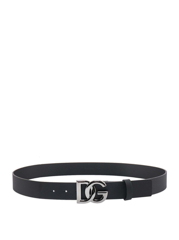 Photo: Dolce & Gabbana Belt Black   Mens