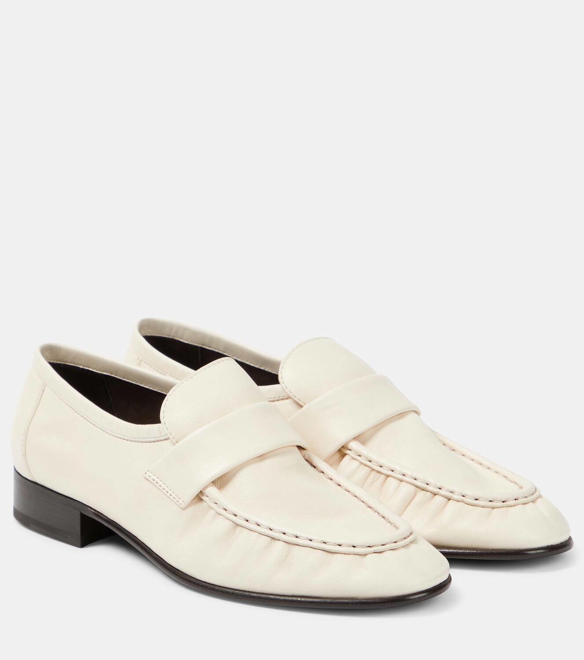 The Row Soft leather loafers The Row