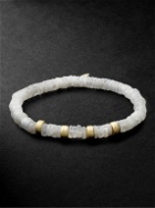 Jacquie Aiche - Gold, Moonstone and Diamond Bracelet