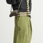 F/CE. Textured Twill Drawstring Sacoche Bag in Charcoal 