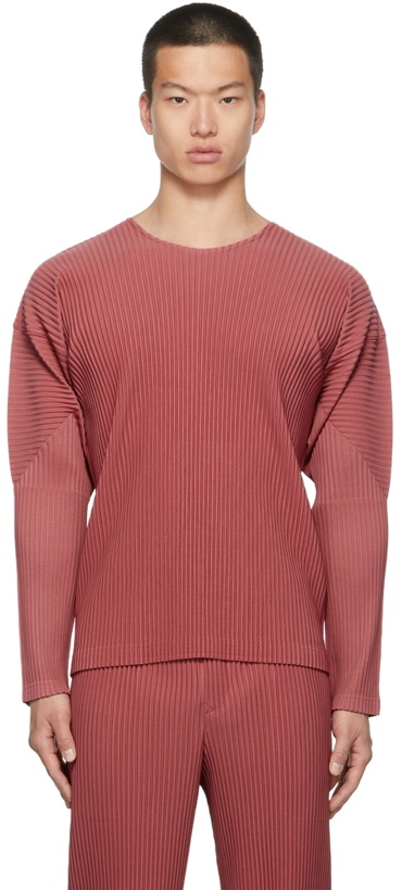 Photo: Homme Plissé Issey Miyake Monthly Color September Long Sleeve T-Shirt