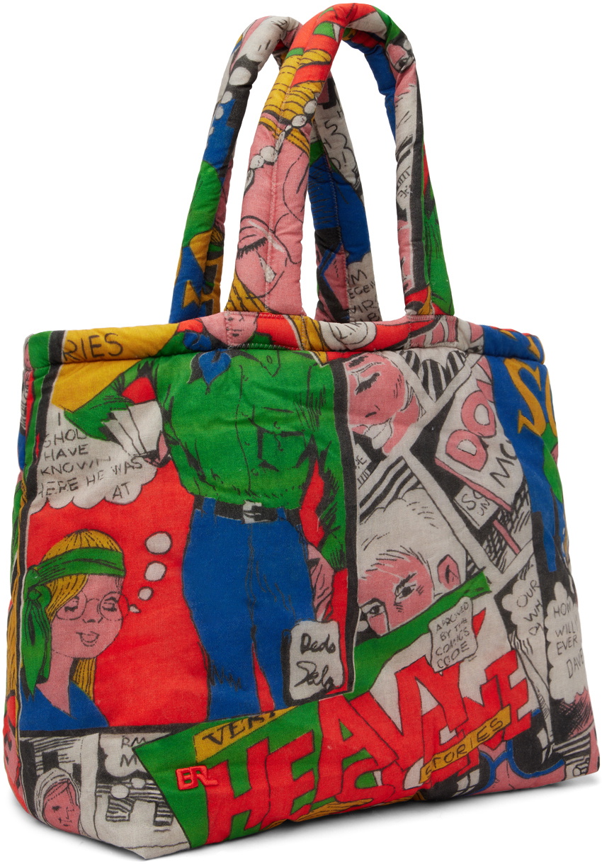 ERL Multicolor Medium Comic Tote