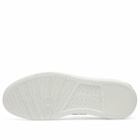 Lanvin Men's Nylon Clay Low Top Sneaker in Optic White/Black
