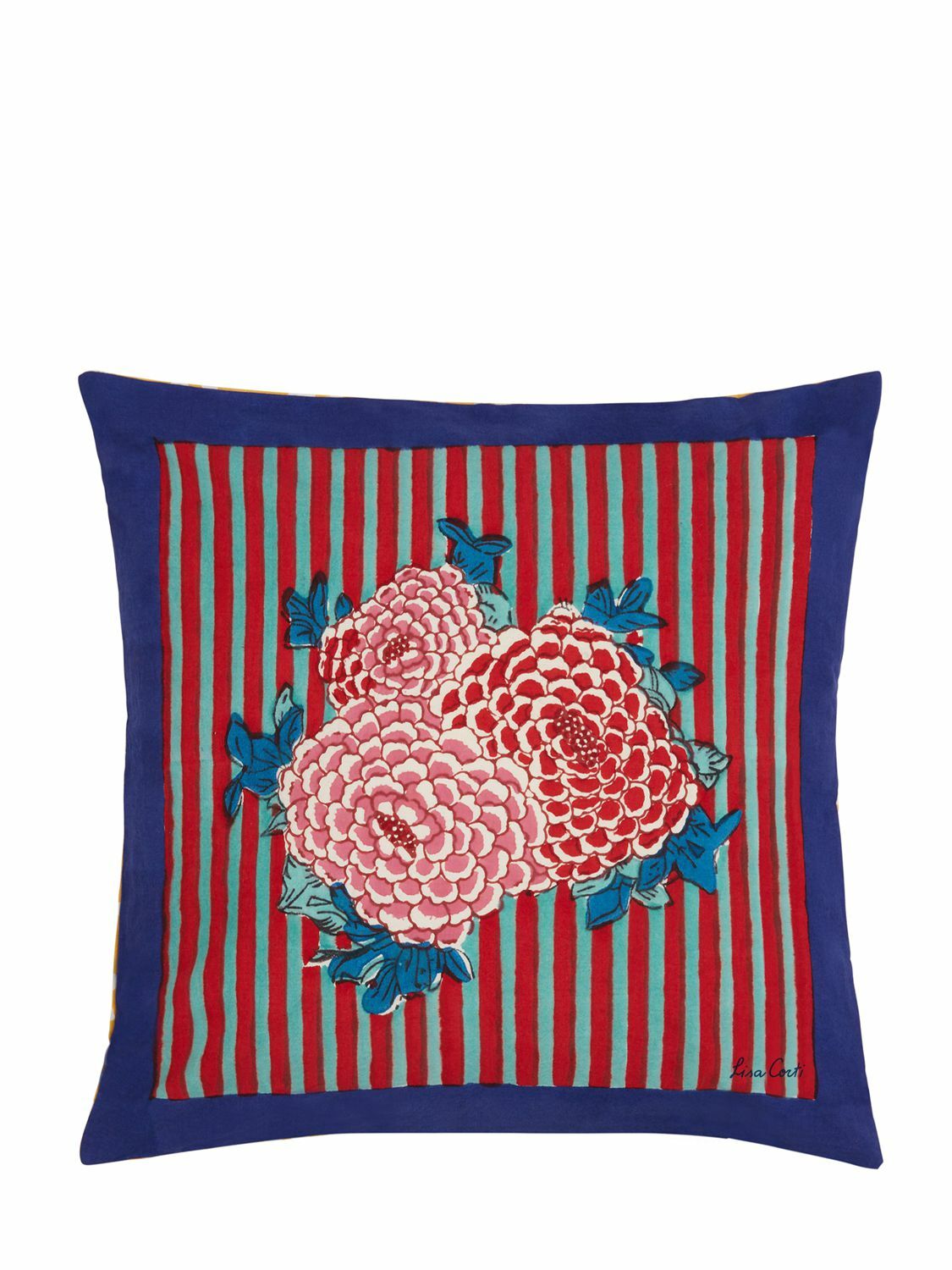 LISA CORTI Arabesque Corolla Cushion