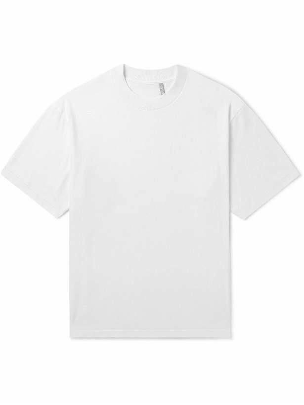 Photo: Kaptain Sunshine - Suvin Supima Cotton-Jersey T-Shirt - White