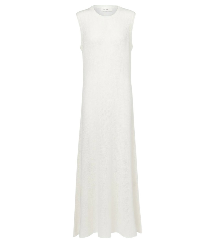 Photo: Lisa Yang Madalena cashmere and silk maxi dress