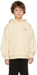 Balenciaga Kids Kids Off-White Logo Hoodie
