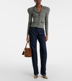 Magda Butrym Brigitte Large suede tote bag