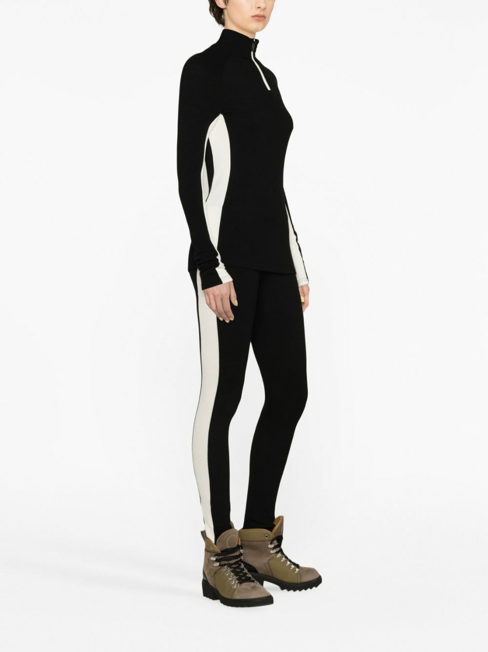We Norwegians Black Voss Ski Leggings