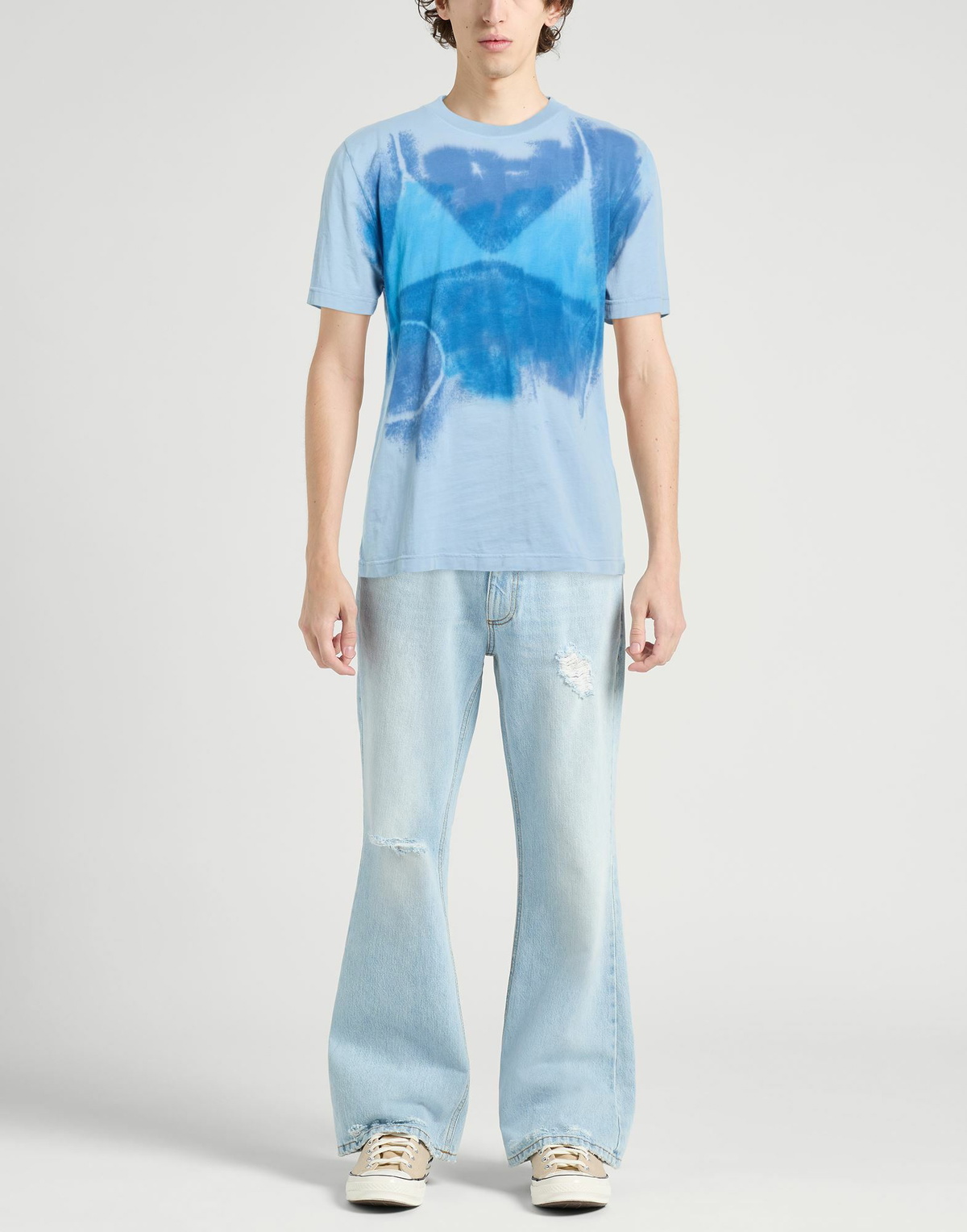 Botter Mens T-shirt Light in Blue