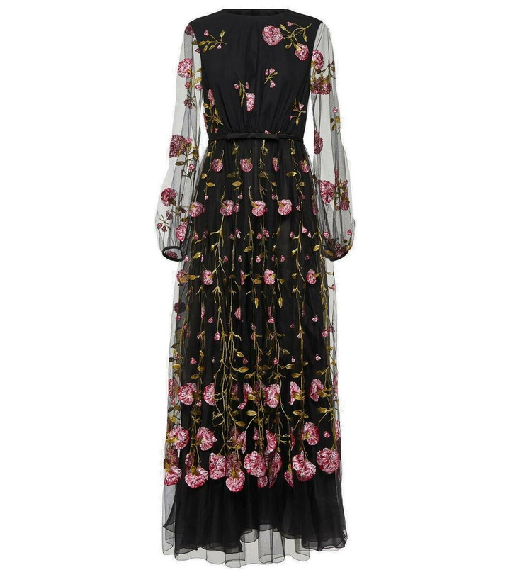 Photo: Giambattista Valli Embroidered tulle gown