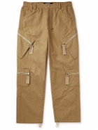 Jacquemus - Straight-Leg Cotton-Canvas Cargo Trousers - Neutrals