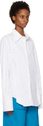 Bianca Saunders White Marrows Shirt