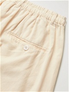 SMR Days - Bondi Pleated Cotton-Corduroy Trousers - Neutrals