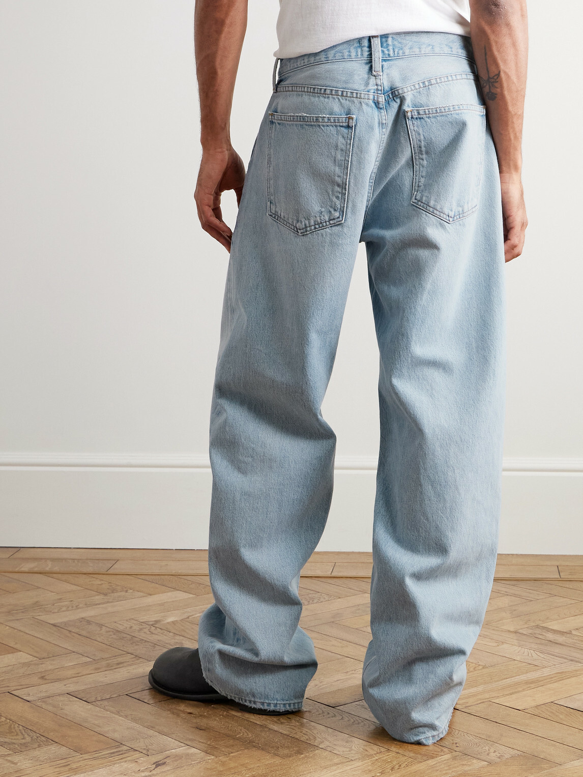 AGOLDE - Afton Straight-Leg Jeans - Blue