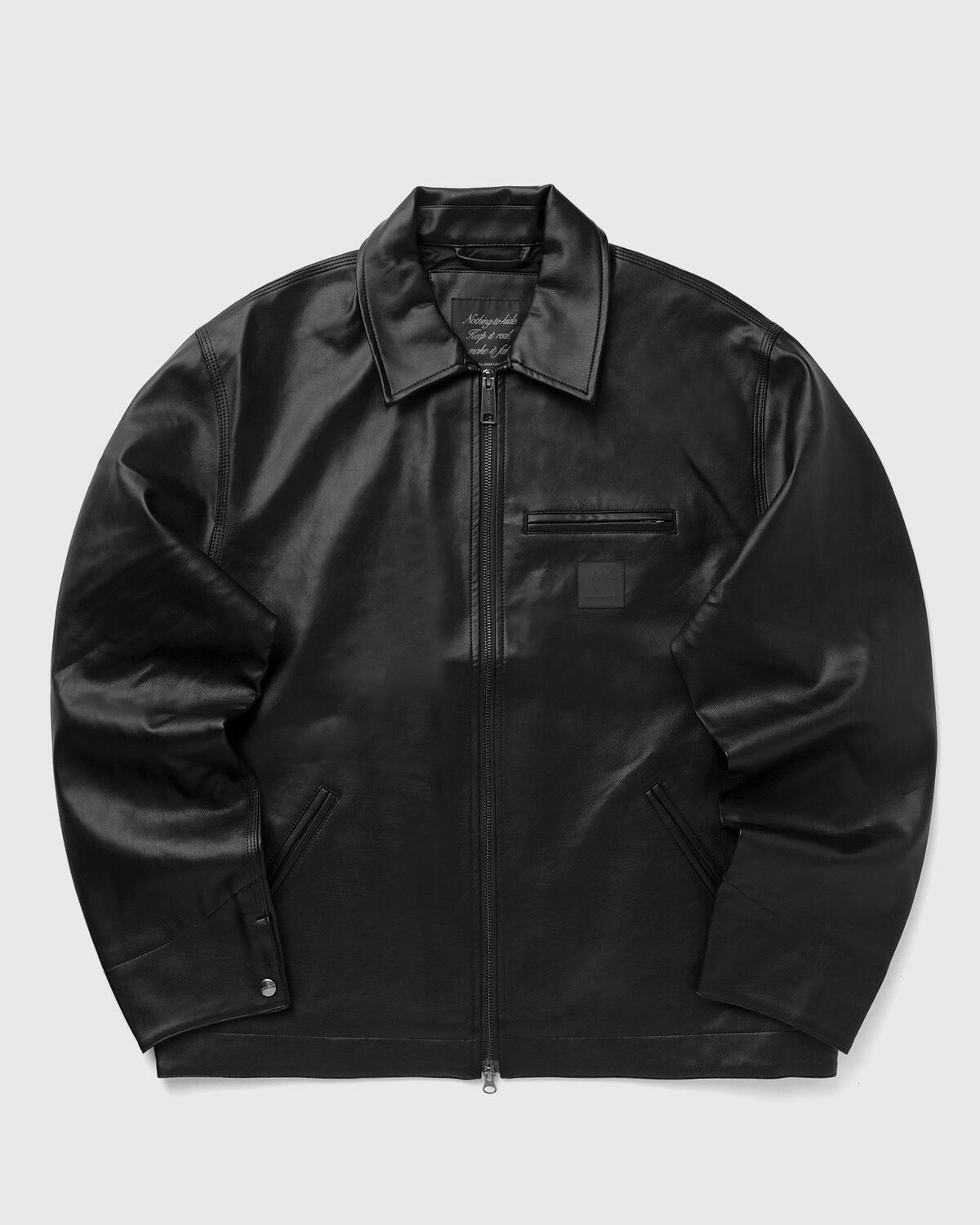 ジャケット・アウター carhartt wip DETROIT JACKET - Black Carhartt WIP Detroit Jacket - Black/Black