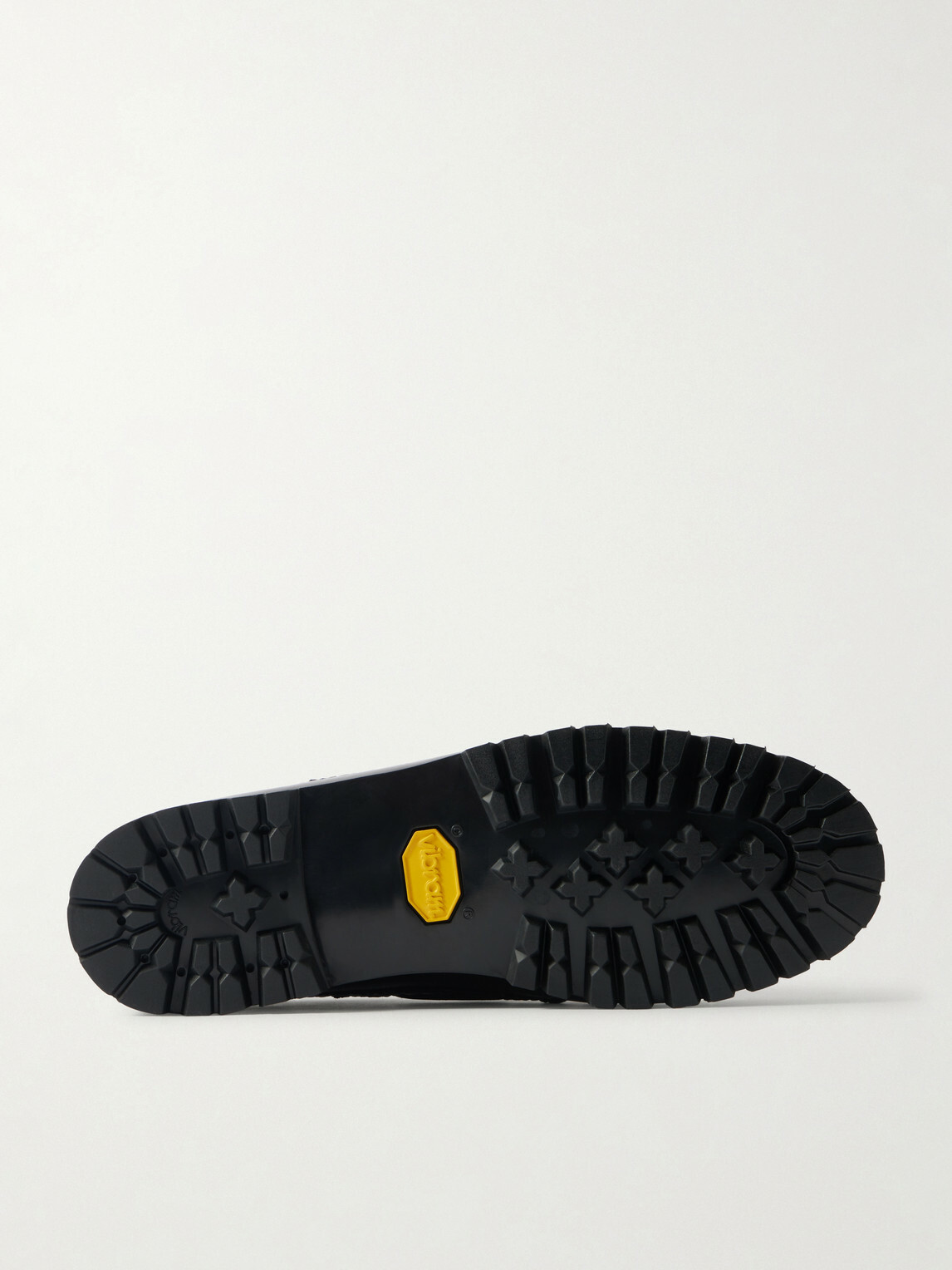 VINNY's - Aztec Leather Boat Shoes - Black