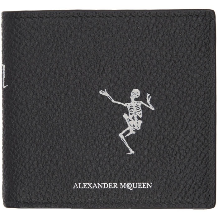 Photo: Alexander McQueen Black Dancing Skeleton Wallet