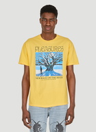 River Pigment Dye T-shirt in Yellow