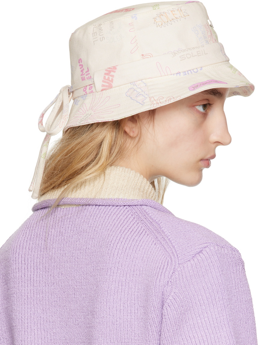 【関税&送料込】JACQUEMUS Hats Beige Jacquemus Unisex Beige Hat - E-SEVEN STORE