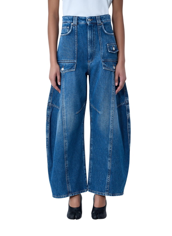 Photo: Sportmax Wide-Leg Denim Trousers