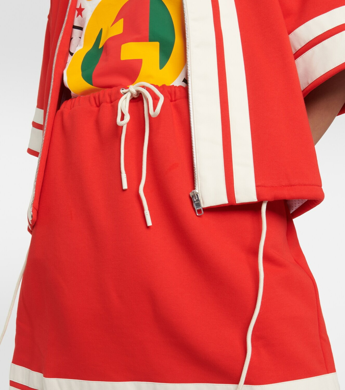 Gucci Interlocking G jersey miniskirt