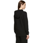 Rick Owens Drkshdw Black Pullover Hoodie