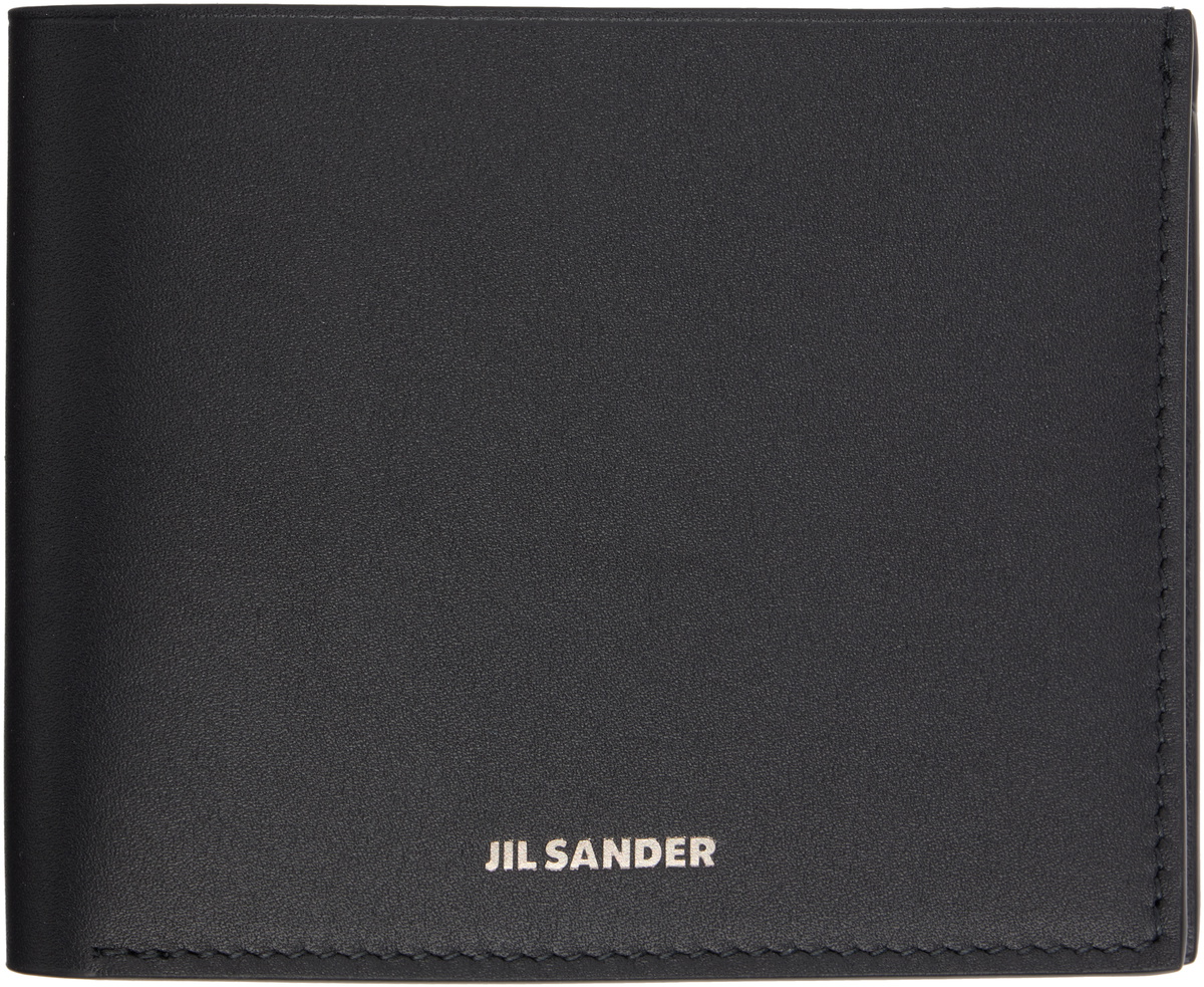 Jil Sander Black Zip Pocket Wallet