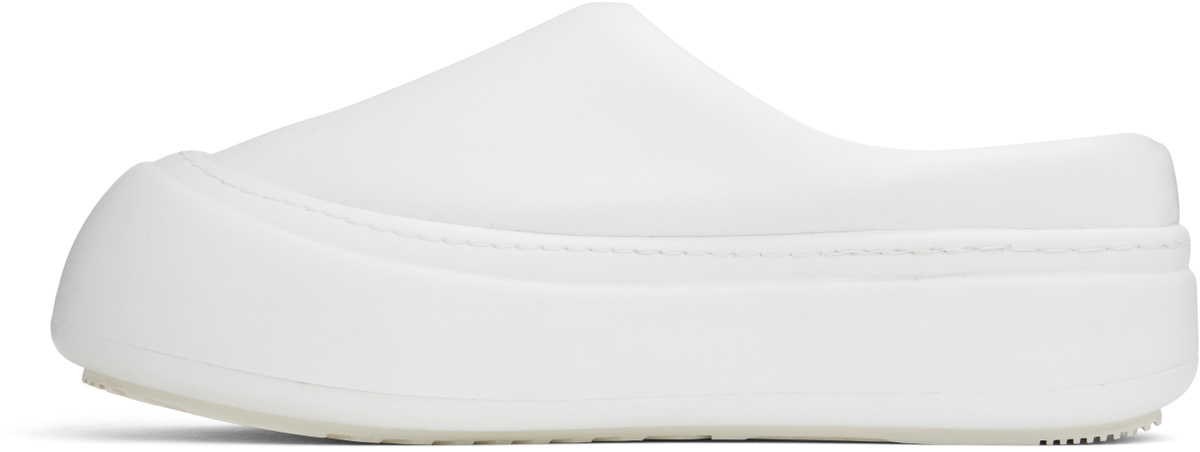 YUME YUME YUME White Goofy Slip-on Loafers Yume Yume