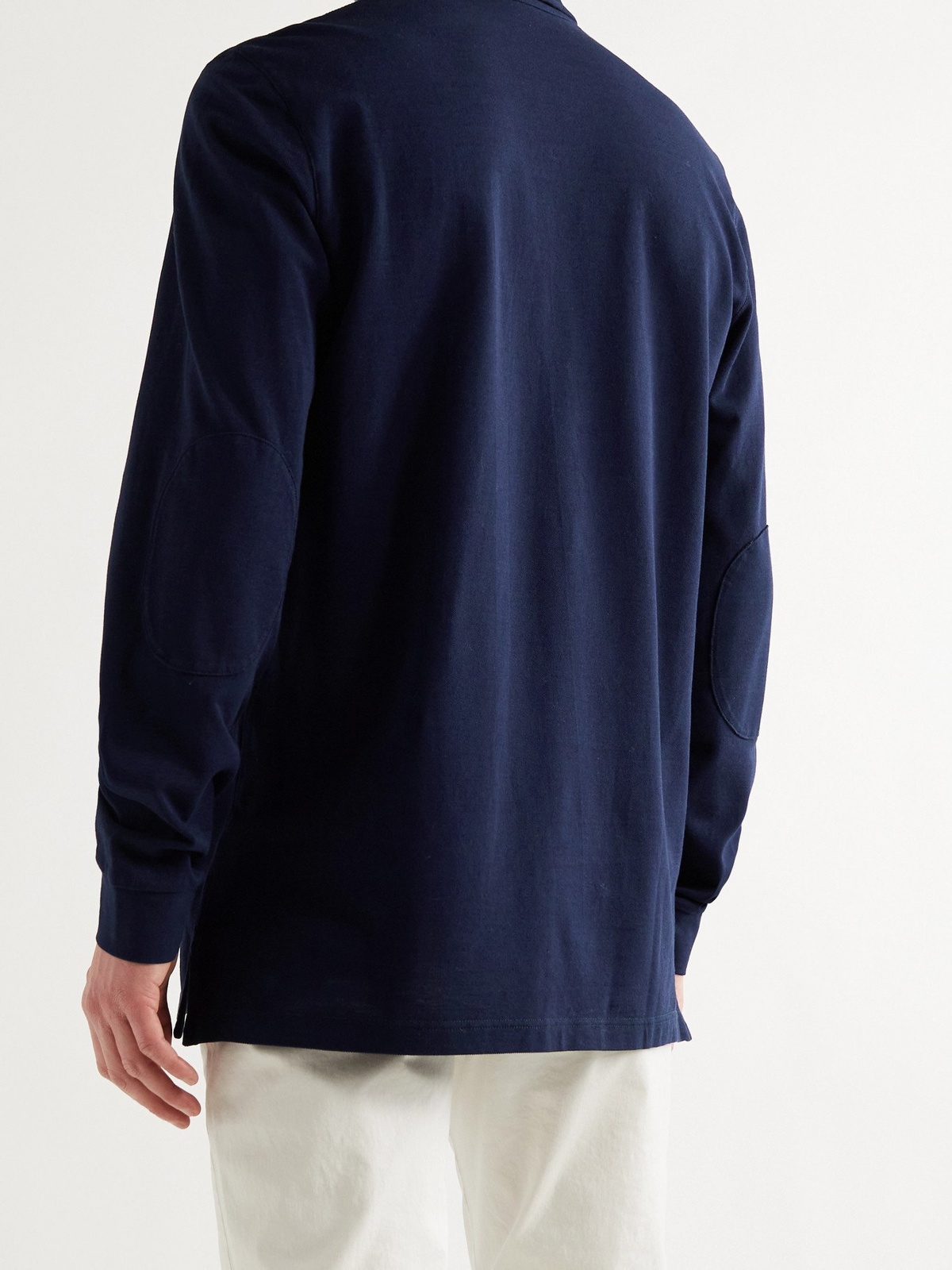 SEASE - Ellen Cotton-Piqué Polo Shirt - Blue Sease