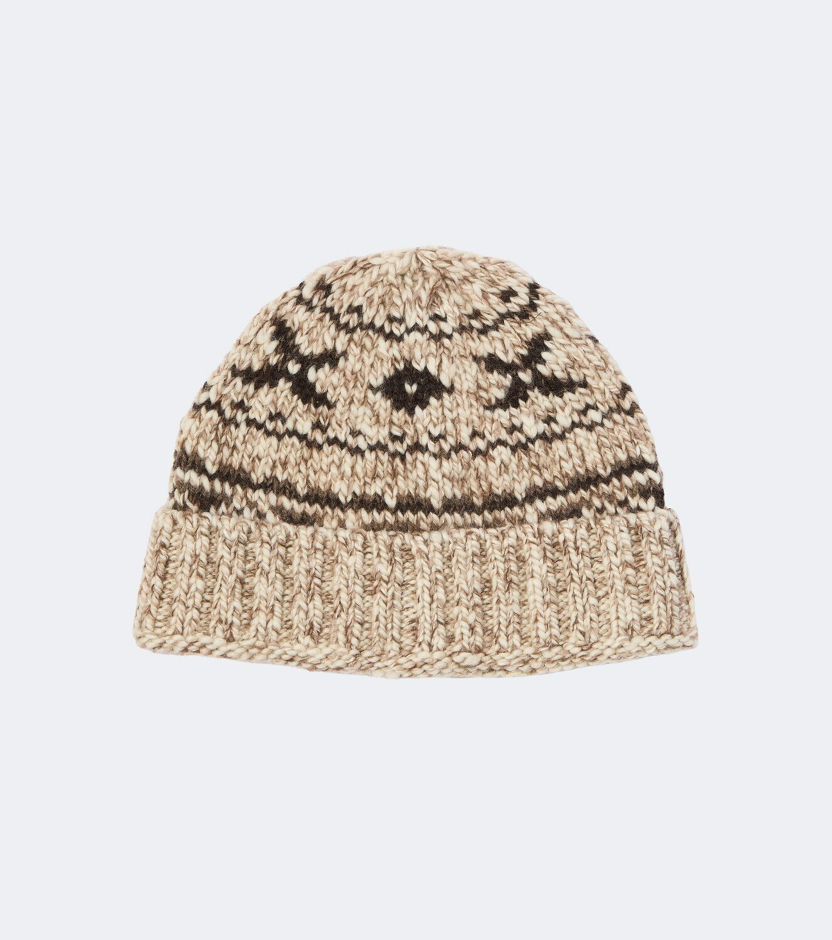 RRL Wool and cotton-blend beanie