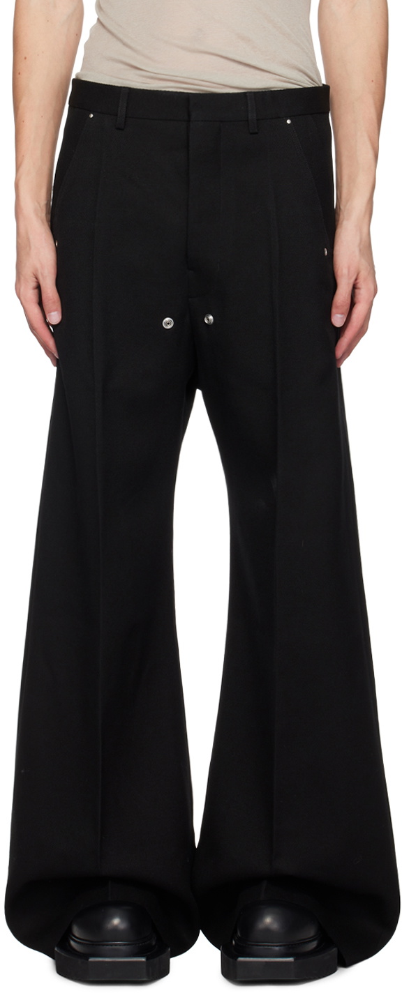 Rick Owens Black Tailored Bela Trousers Rick Owens
