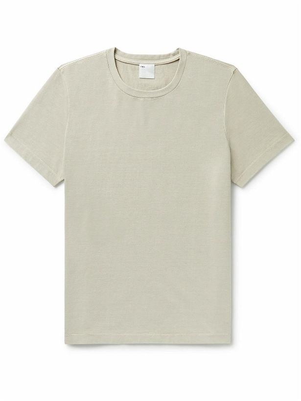 Photo: Onia - Garment-Dyed Cotton-Jersey T-Shirt - Neutrals
