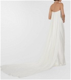 Vivienne Westwood Bridal Galaxy Cape crêpe satin gown