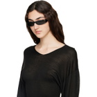 Rick Owens Black Tower Fog Sunglasses