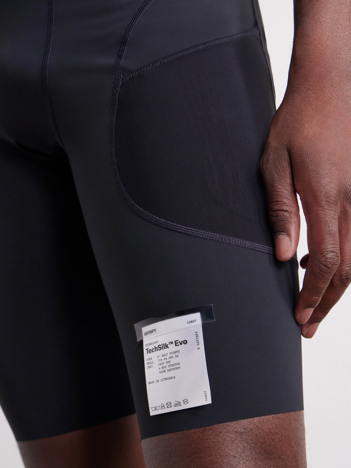 Satisfy - PowerSilk™ Half-Length Tights - Black