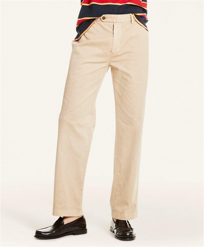 Photo: Brooks Brothers Men's Garment-Dyed Vintage Chino Pants | Khaki