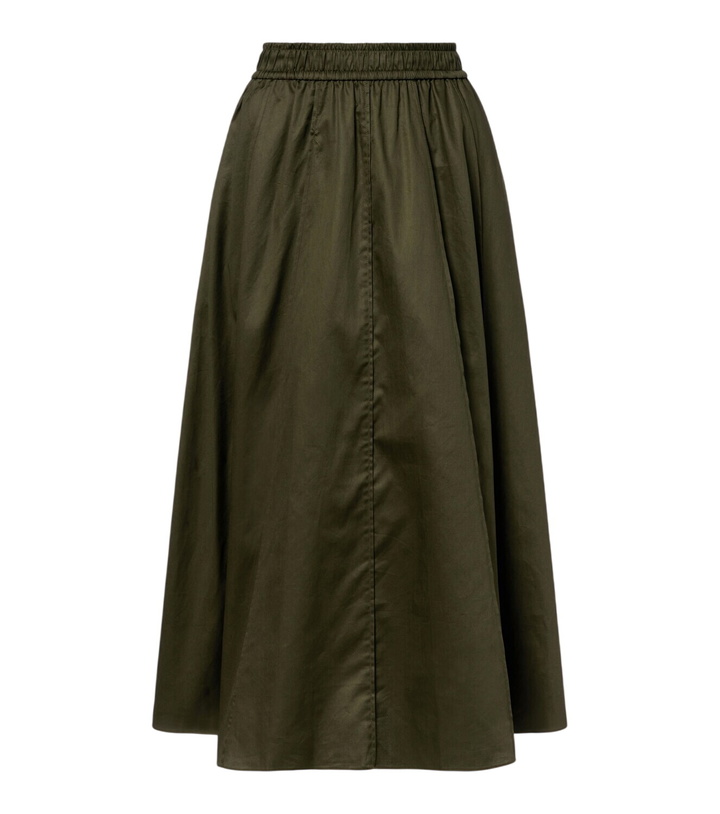 Photo: Joseph Manar cotton poplin maxi skirt