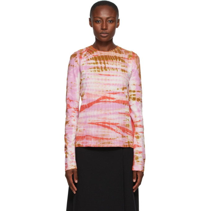 Photo: Rika Studios Multicolor Ruby Tie-Dye Long Sleeve T-Shirt