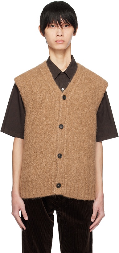 Photo: NORSE PROJECTS Brown August Vest