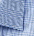 TOM FORD - Slim-Fit Prince of Wales Checked Cotton Shirt - Blue