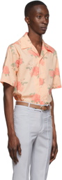 Ernest W. Baker Orange Cotton Shirt