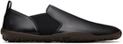 LEMAIRE Black Vibram Glove Slip On Leather Sneakers