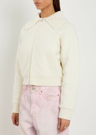 Guest In Residence Cross Country Textured Wool-blend Jacket Cream
