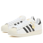 Adidas Superstar II Sneaker in Ftwr White/Core Black/Off White