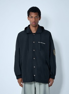 Balenciaga Logo Motif Windbreaker Jacket